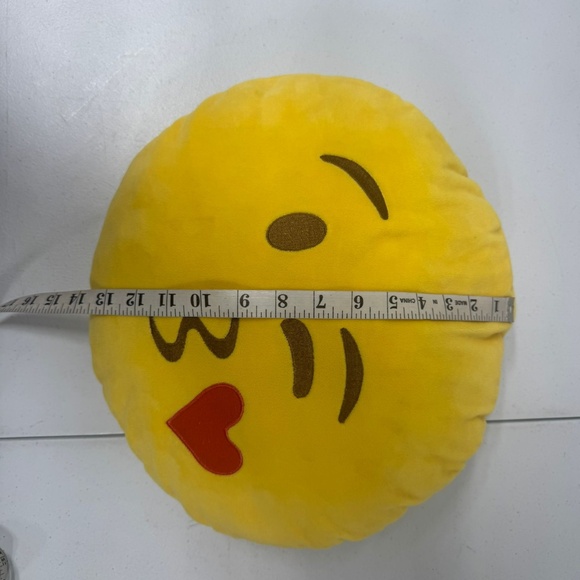 Face Throwing A Kiss Emoji Pillow - Picture 2 of 5